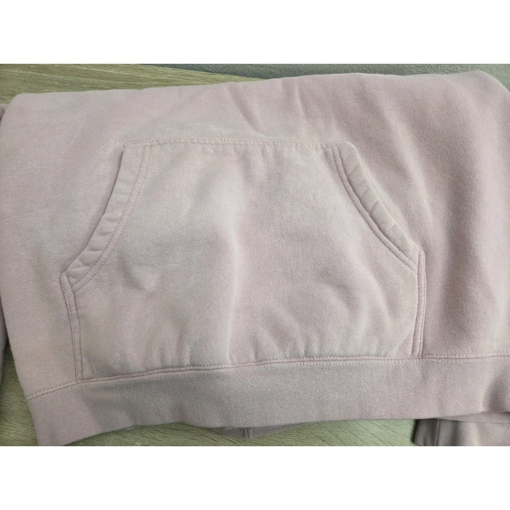 Glossier Original Pink Long Sleeve Hoodie Women's MEDIUM - Picture 6 of 13
